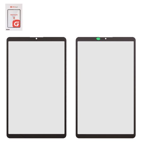 Стекло корпуса G+OCA PRO для Xiaomi Redmi Pad SE 8.7", с OCA пленкой, черное