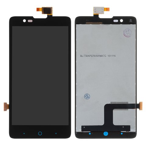 Pantalla LCD puede usarse con ZTE V5 Lux, V5 Redbull V9180, negro