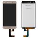 Pantalla LCD puede usarse con Huawei Y5 II, dorado, Logo Huawei, sin marco, Original (PRC), (CUN-U29/CUN-L21)