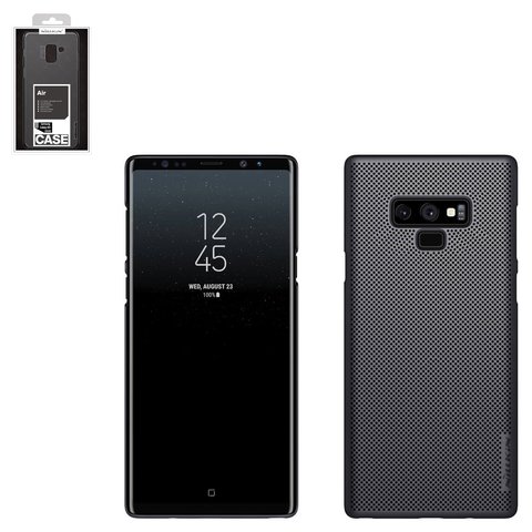 Funda Nillkin Air Case puede usarse con Samsung N960 Galaxy Note 9, negro, perforado, plástico, #6902048161016