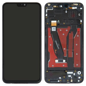 Pantalla LCD puede usarse con Huawei Honor 8X, Honor View 10 Lite, negro, con marco, original vidrio reemplazado , JSN L21 JSN L22 JSN L23 JSN L42 JSN AL00 JSN TL00