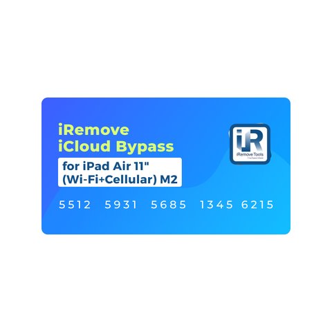 iRemove iCloud Bypass para iPad Air 11" Wi Fi+Cellular  M2