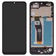 Pantalla LCD puede usarse con Motorola Moto E13 XT2345, negro, con marco, High Copy, XT2345
