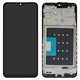 Pantalla LCD puede usarse con Samsung A166 Galaxy A16 5G, negro, con marco, Copy, (TFT)