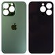 Panel trasero de carcasa puede usarse con iPhone 13 Pro, verde, no es necesario desmontar la cámara, PRC, alpine Green, big hole