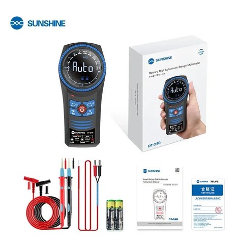 Multímetro Sunshine DT 24R, digital