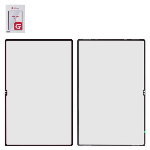 Vidrio de carcasa G+OCA PRO puede usarse con Samsung X910, X916, X918  Galaxy Tab S9 Ultra, con película OCA, negro