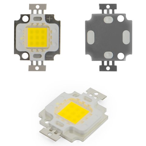 COB LED модуль 10 Вт холодный белый, 1000 лм, 900 мА, 9 11 В 