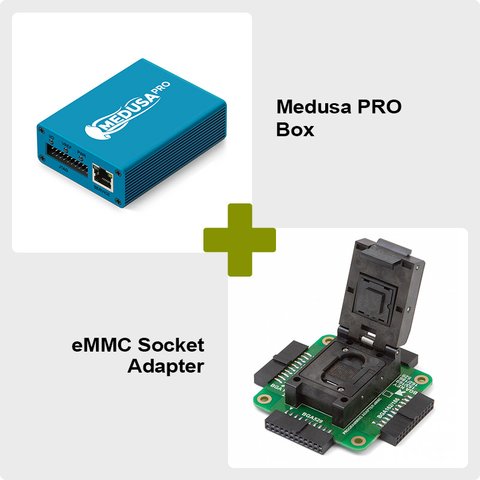 Medusa Pro Box + Адаптер с разъемом eMMC