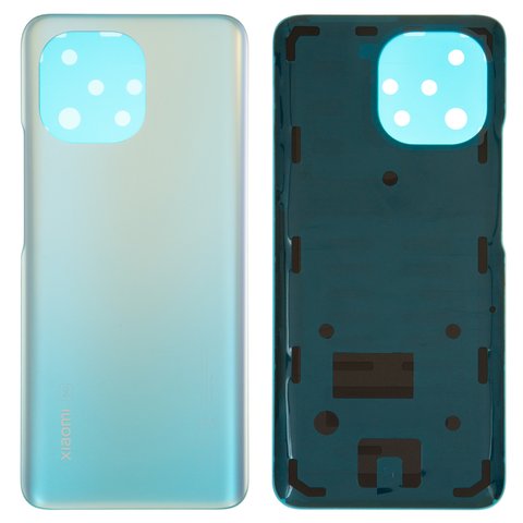 Задняя панель корпуса для Xiaomi Mi 11, голубая, Original PRC , M2011K2C, M2011K2G, horizon blue