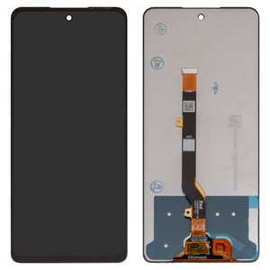 Дисплей для Infinix Note 30 X6833, X6716 , черный, без рамки, Original PRC , X6833B