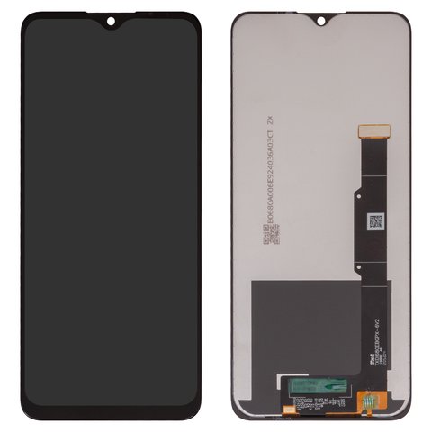 Дисплей для TCL 20SE, чорний, без рамки, High Copy, TXDI680EBGPX 6V2