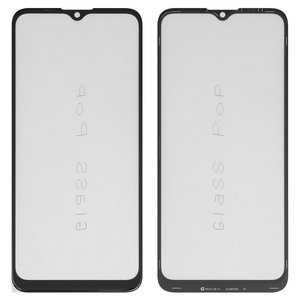 Скло корпуса G+OCA PRO для Motorola Moto E20 XT2155, з ОСА плівкою, чорне