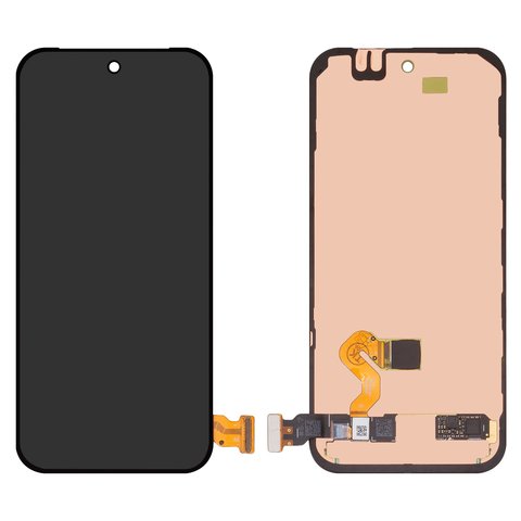 Дисплей для Google Pixel 9 Pro, чорний, з рамкою, Оригінал переклеєне скло , GR83Y, GEC77, GWVK6