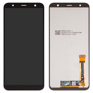 Дисплей для Samsung J415 Galaxy J4+, J610 Galaxy J6+, черный, без рамки, High Copy