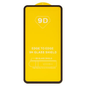 Защитное стекло для Xiaomi Pocophone F1, совместимо с чехлом, Full Glue, без упаковки , черный, M1805E10A