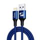USB кабель Mechanic iData, USB тип-A, Lightning, 100 см, синий