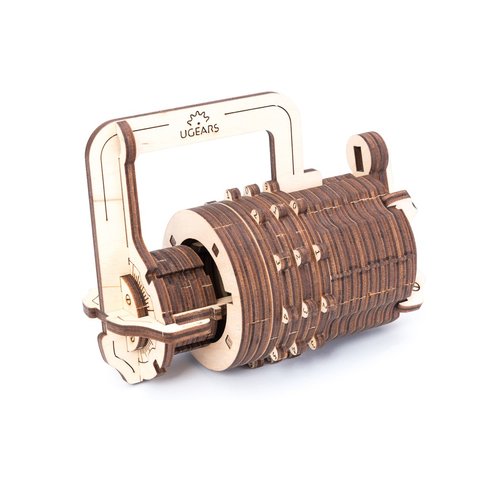 Механічний 3D пазл UGEARS Кодовий замок