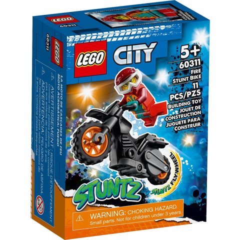 Конструктор LEGO City Вогняний каскадерський мотоцикл 60311 