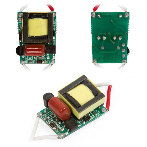 Driver (circuito) con atenuador para lámparas LED 3 W 85V-265V 50/60 Hz con aislamiento galvánico